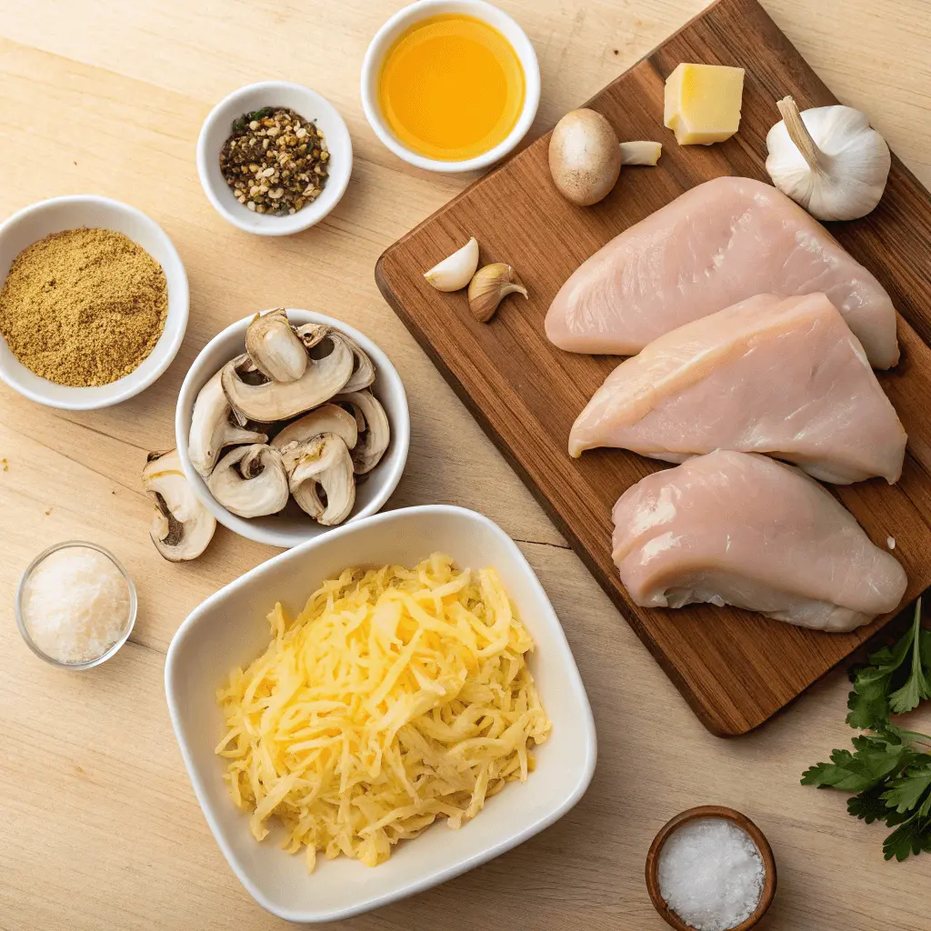 Alice Springs Chicken Guide: Master Techniques for Perfect Homemade Cooking 2 Ingredients for Alice Springs Chicken laid out on a kitchen counter.