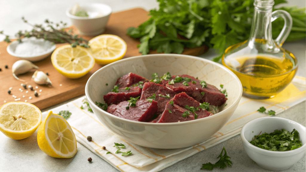 Why Don't More People Eat Beef Heart? Nutritional Insights & Tips 3 style close up shot cooking action emotion en - Why Don't More People Eat Beef Heart? Nutritional Insights & Tips