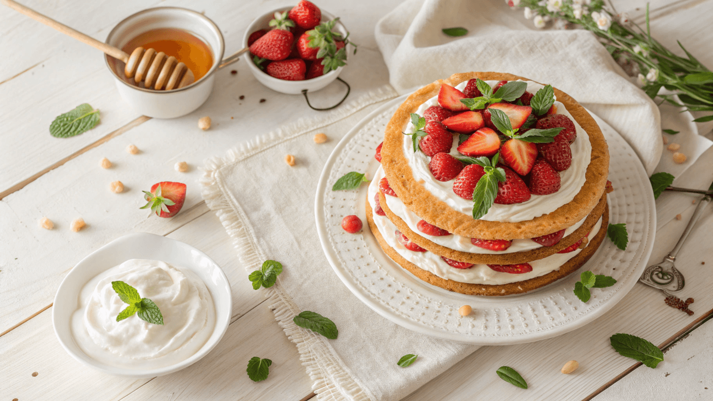 how to incorporate Madeleine cookies recipe using cream cake