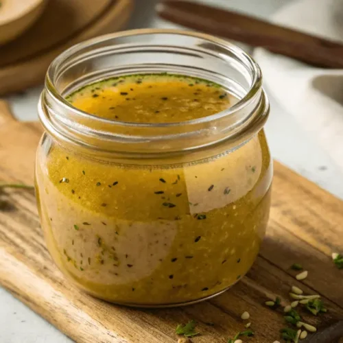 Homemade White Balsamic Vinaigrette