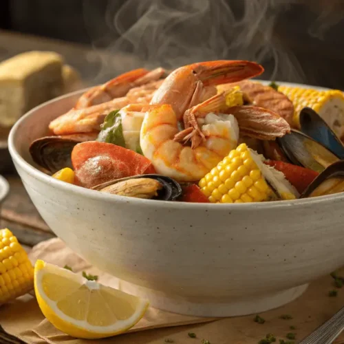 Delicious Seafood Boil.