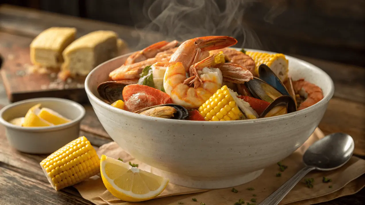 Delicious Seafood Boil.