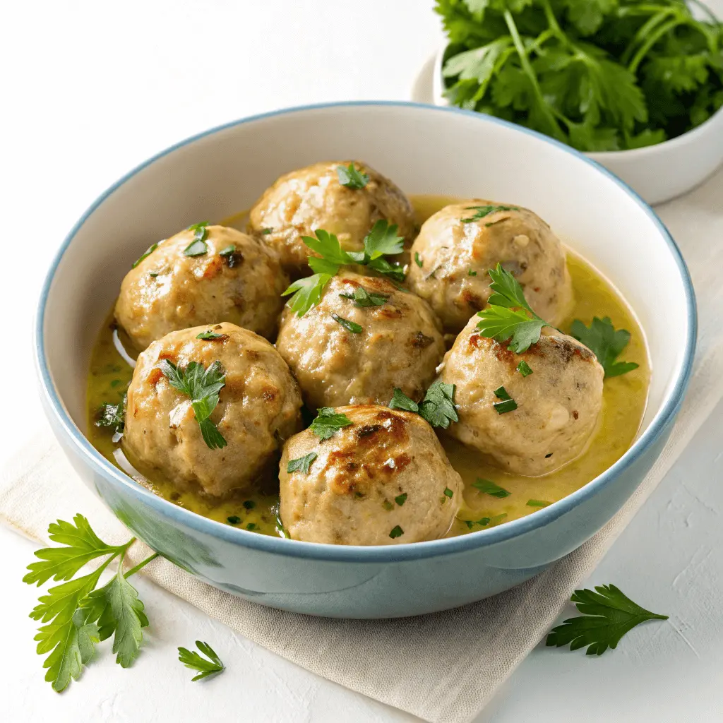 Chicken Piccata Meatballs – Easy, Zesty and Ready in Under 40 Minutes 2 Chicken Piccata Meatballs