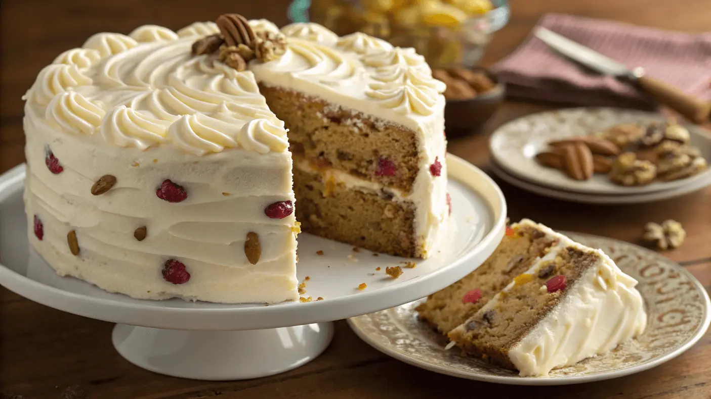 Delicious old fashioned hummingbird cake