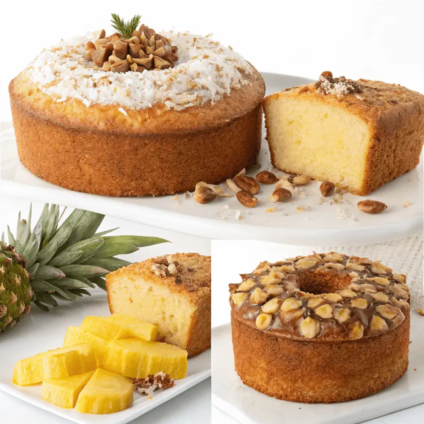 Easy Pineapple Pound Cake Recipe – Soft, Sweet & Tropical 5 Variations of pineapple pound cake