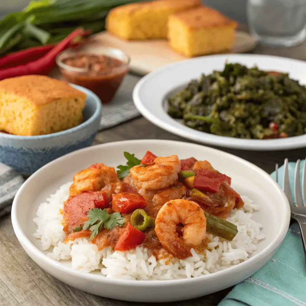 Louisiana Shrimp Creole Recipe – Easy Spicy Southern Classic 4 Serving Louisiana Shrimp Creole