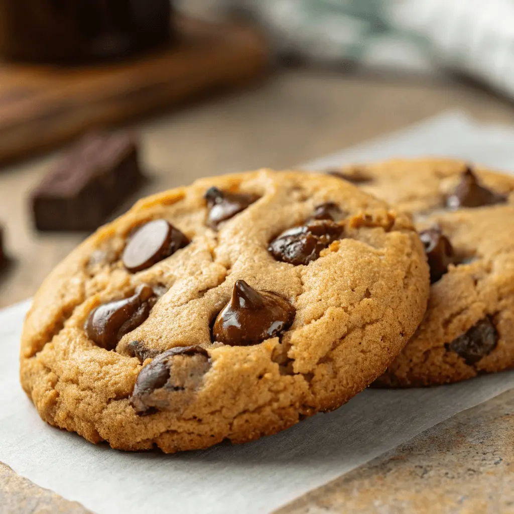 Two Chocolate Chip Cookies – Gooey & Ready in 15 Mins 2 Two chocolate chip cookies