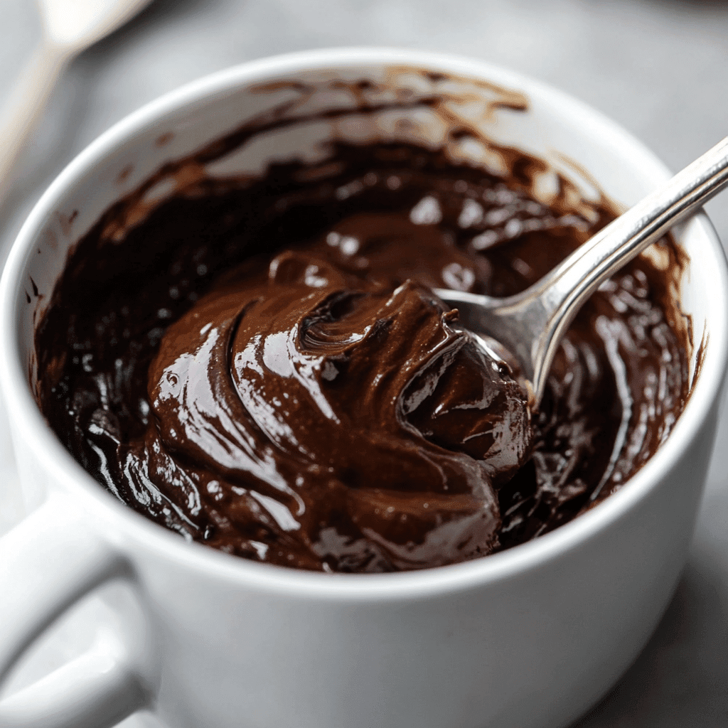 Protein Mug Cake: Quick, Rich & Guilt-Free in 90 Seconds 8 Mug cake batter before cooking