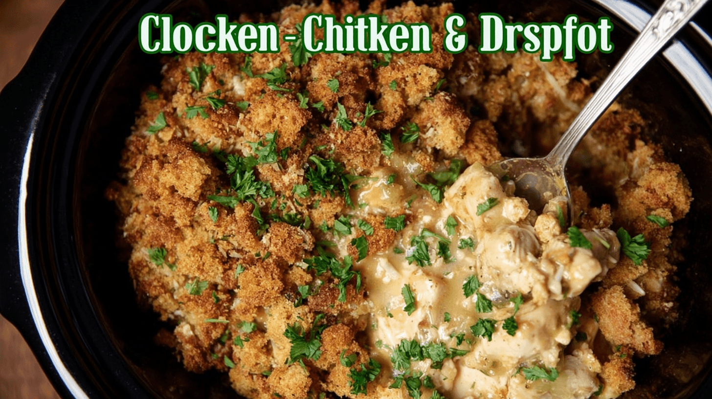 mohamedb 47441 simple Slow Cooker Chicken and Dressing taken wi c3f6240b cfd0 4b77 a45c 8af7428f2295 - Homestyle Slow Cooker Chicken and Dressing