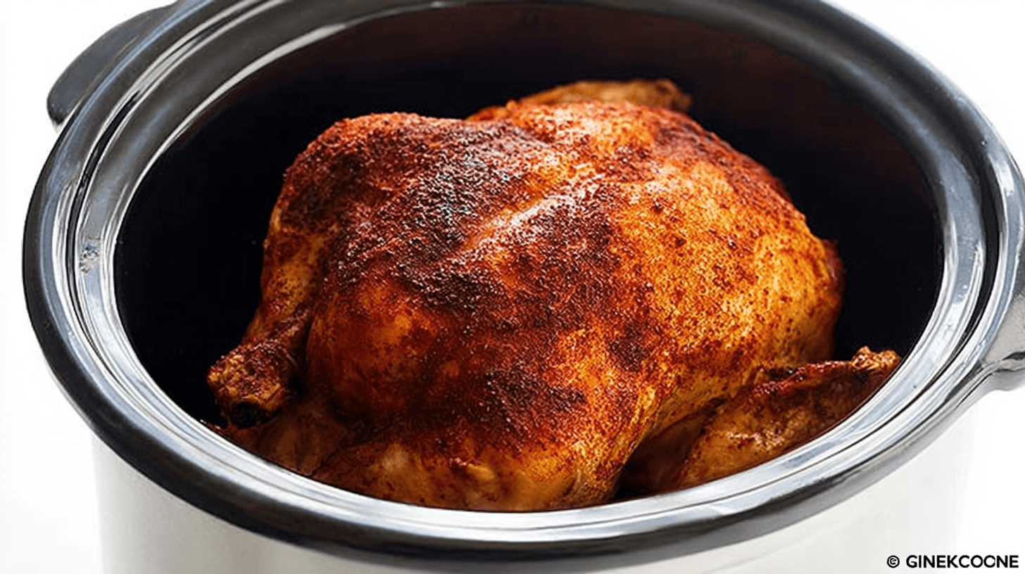 mohamedb 47441 simple Slow Cooker rotisserie chicken taken with c8fb224f fd57 497b 910c 615ce701eb8e - Easy Slow Cooker Rotisserie Chicken: Juicy, Flavorful & Effortless