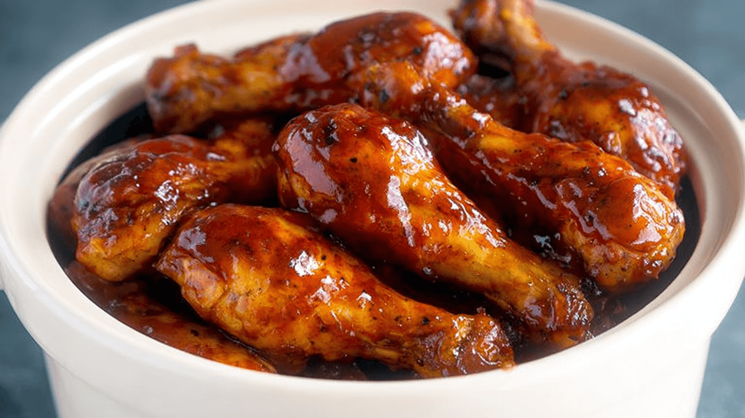 Tender Slow Cooker Chicken Drumsticks with BBQ Sauce 1 mohamedb 47441 simple Slow cooker chicken drumsticks taken with af936cff b487 4ff6 a85d e26ab673535d - Tender Slow Cooker Chicken Drumsticks with BBQ Sauce