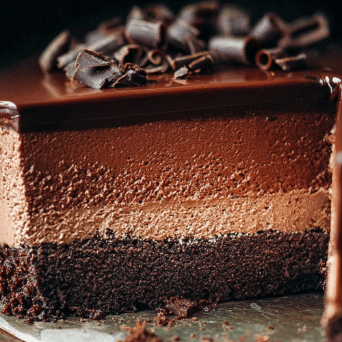 Decadent Chocolate Mousse Cake Recipe 2 mohamedb 47441 simple chocolate mousse cake taken with an old c 1f94eb57 2985 4169 971c 56783af28459 - Decadent Chocolate Mousse Cake Recipe