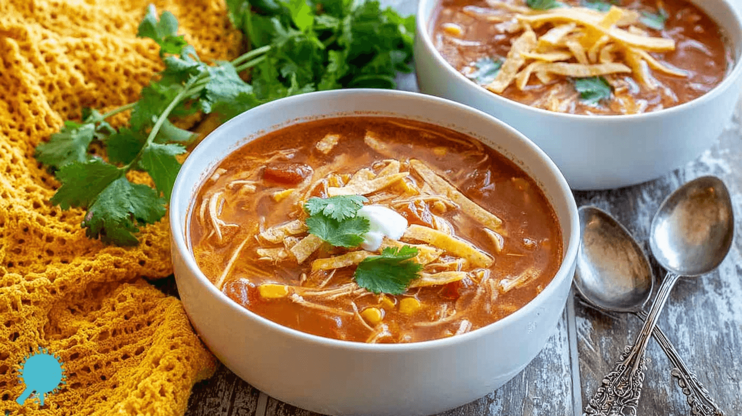 Slow Cooker Chicken Tortilla Soup: An Easy Weeknight Meal 1 mohamedb 47441 simple crockpot chicken tortilla soup taken with a9961f07 620f 4e72 971a f47d1a8d7a76 - Slow Cooker Chicken Tortilla Soup: An Easy Weeknight Meal