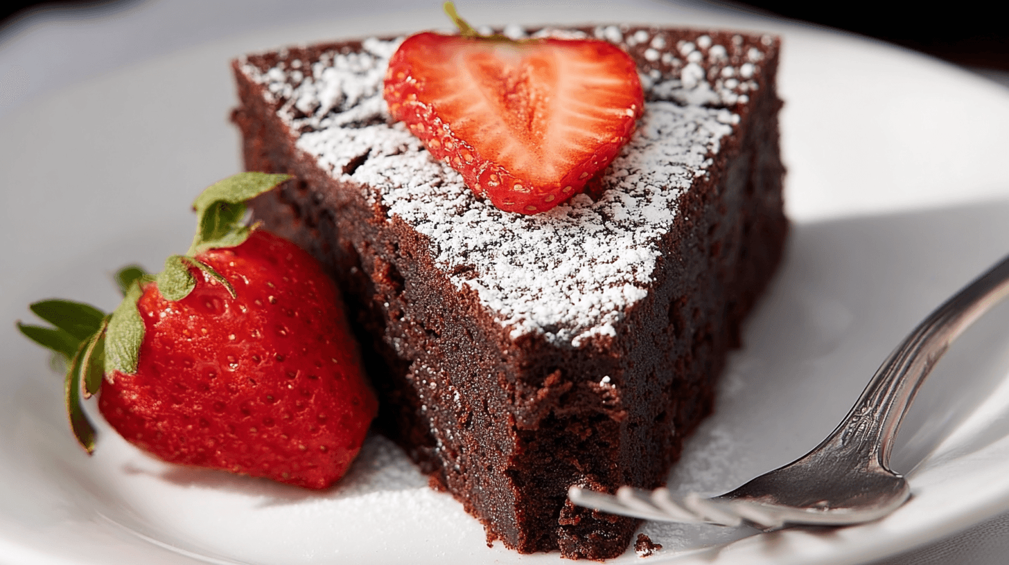 Decadent Flourless Chocolate Cake Recipe 1 mohamedb 47441 simple flourless chocolate cake taken with an ol 101c9a0d c0be 413b bd64 e20b75049c81 - Decadent Flourless Chocolate Cake Recipe