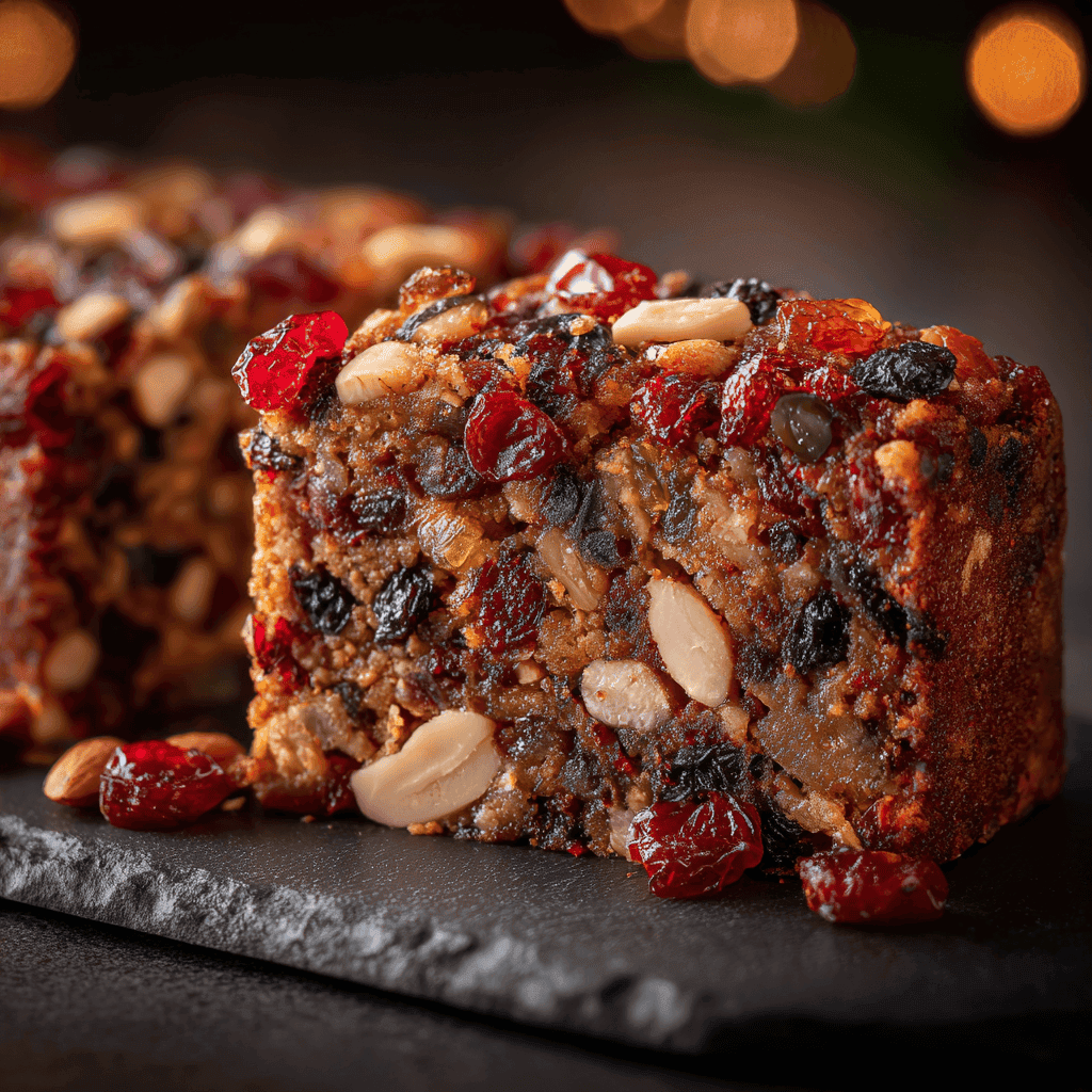 ayoubecomx close up of a cut slice of boozy fruit cake showin e471ce61 81a7 4af7 890d d9ef8402f9c2 2 - The Ultimate Boozy Fruit Cake Recipe for Festive Celebrations