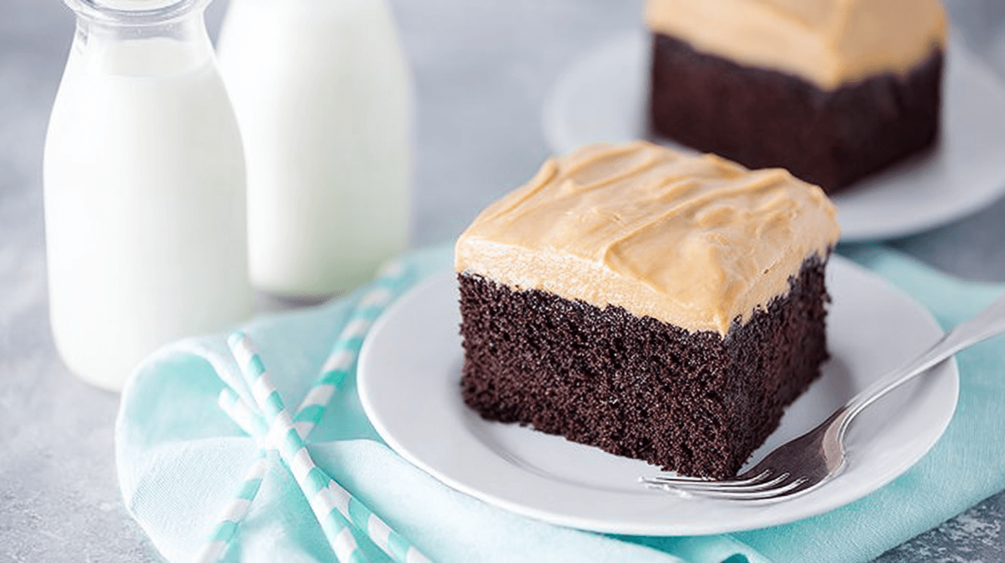 mohamedb 47441 simple chocolate cake with peanut butter frostin 7b73db93 88db 4175 8fb3 13c780975a66 - Chocolate Cake with Peanut Butter Frosting – Decadent & Creamy Recipe