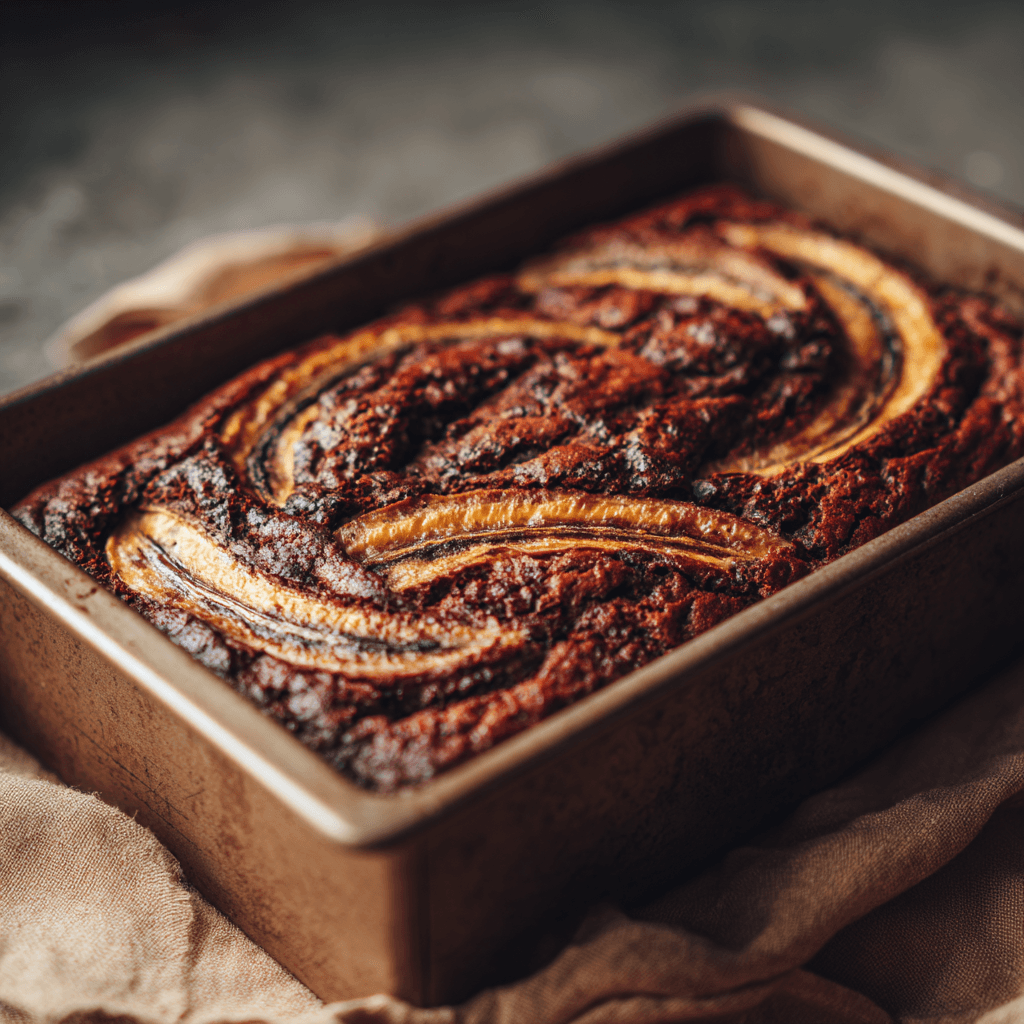 Ultimate Banana Bread Brownies Recipe 2 u7568358879 Freshly baked banana bread brownies in a rectangu 817f9138 7aa0 4c58 8708 6e24cb048061 3 - Ultimate Banana Bread Brownies Recipe